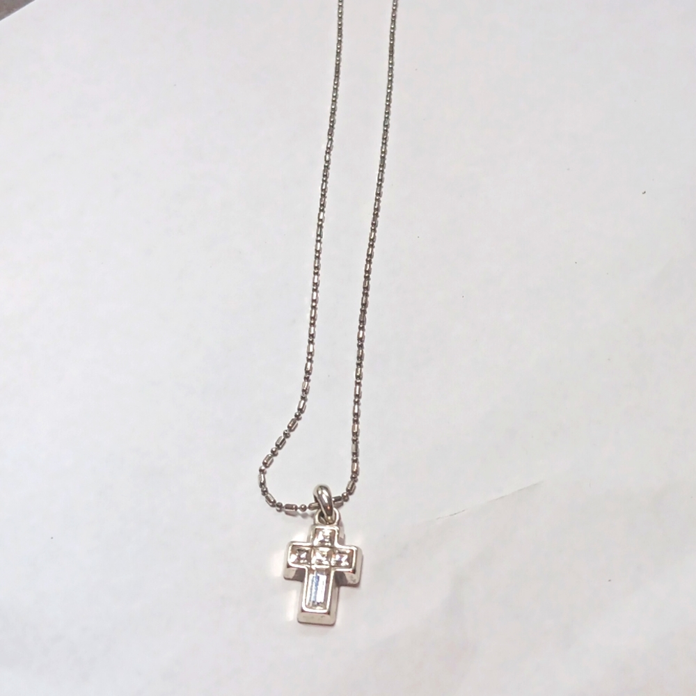 Brighton  cross necklace. New